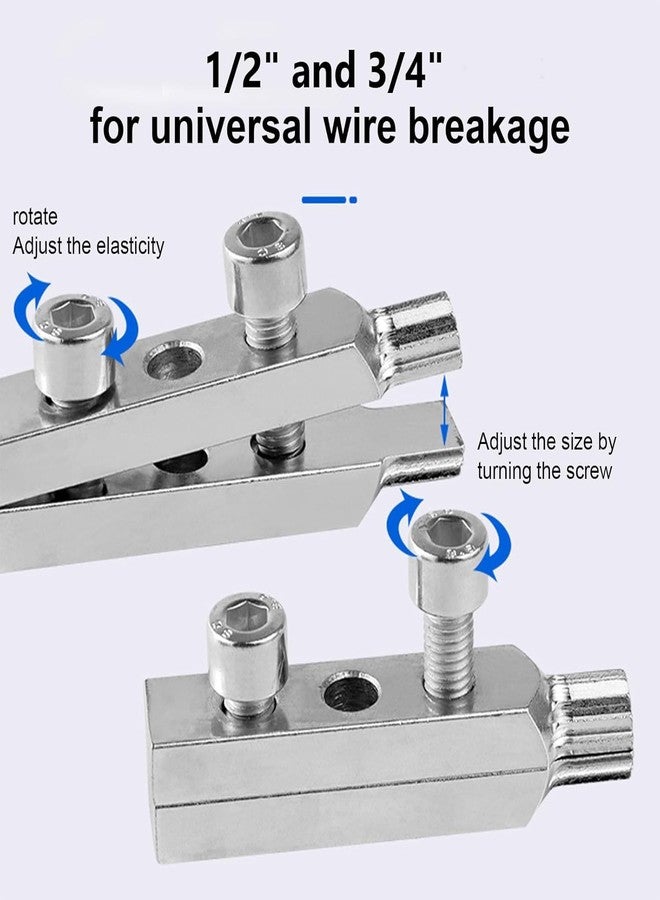 VPGS Broken Wate Pipe Extractor Tool, Multifunctional Handle Broken Faucet Removal Tool, Pipe Extractor Set, Stripped Screw Removal Tool - Image 5